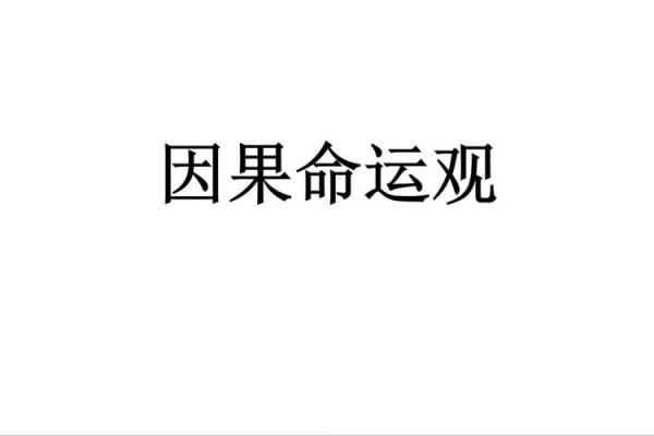 德行与命运：因果法则在生活中的体现
