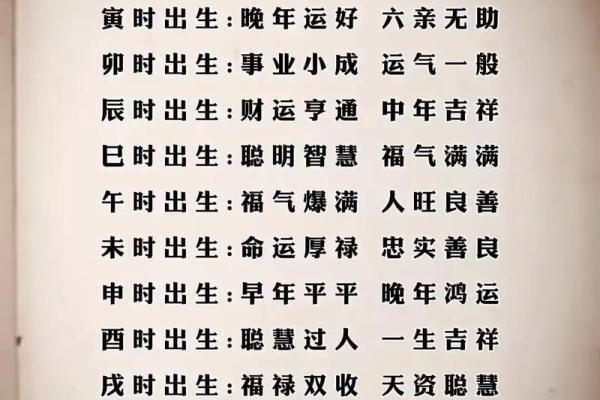 女命的出生时辰与命运：深度解析与建议