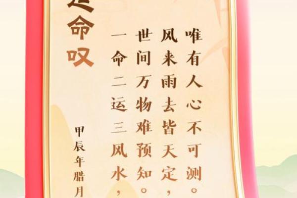 一命二运中的“一命”：生命的奥秘与我们命运的交织