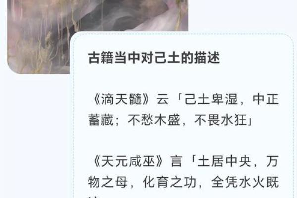 五行之土：主命特征与生活启示