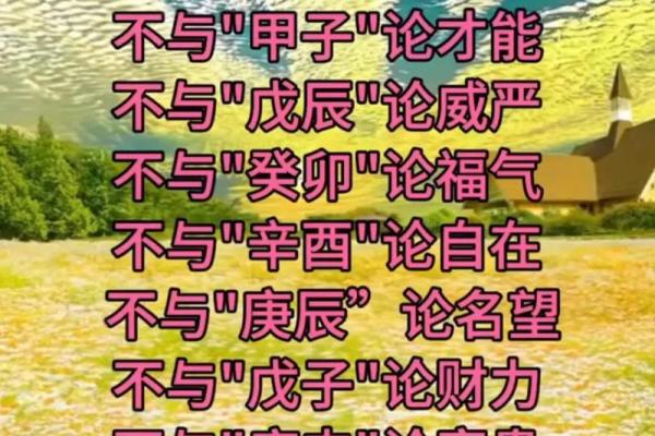 戊子与庚辰命理解析：你所不知道的命运之路