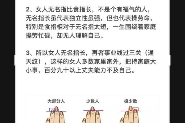手指与命运：透视月牙长短的奥秘与人生解读