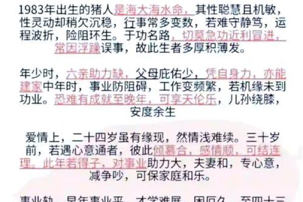 41岁属猪的人生运势与命理分析:适合哪些职业与发展方向? 41岁属猪的人生运势与命理分析:适合哪些职业与发展方向?