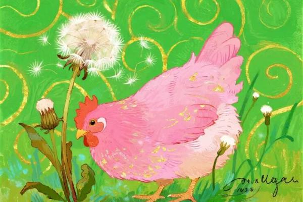 石榴木笼中的鸡：一个寓言与现实的交融之旅